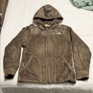 The North Face Women's Brown Fleece Hoodie